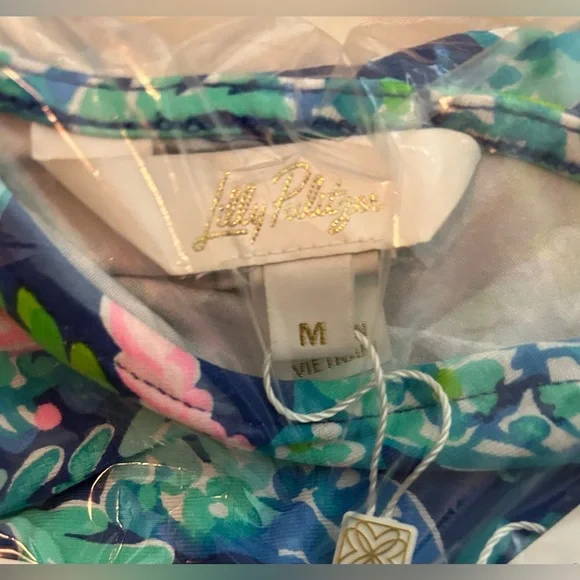 NWT Lilly Pulitzer *Hard to Find Print* Parigi Skort Romper, Size Medium - Picture 10 of 15